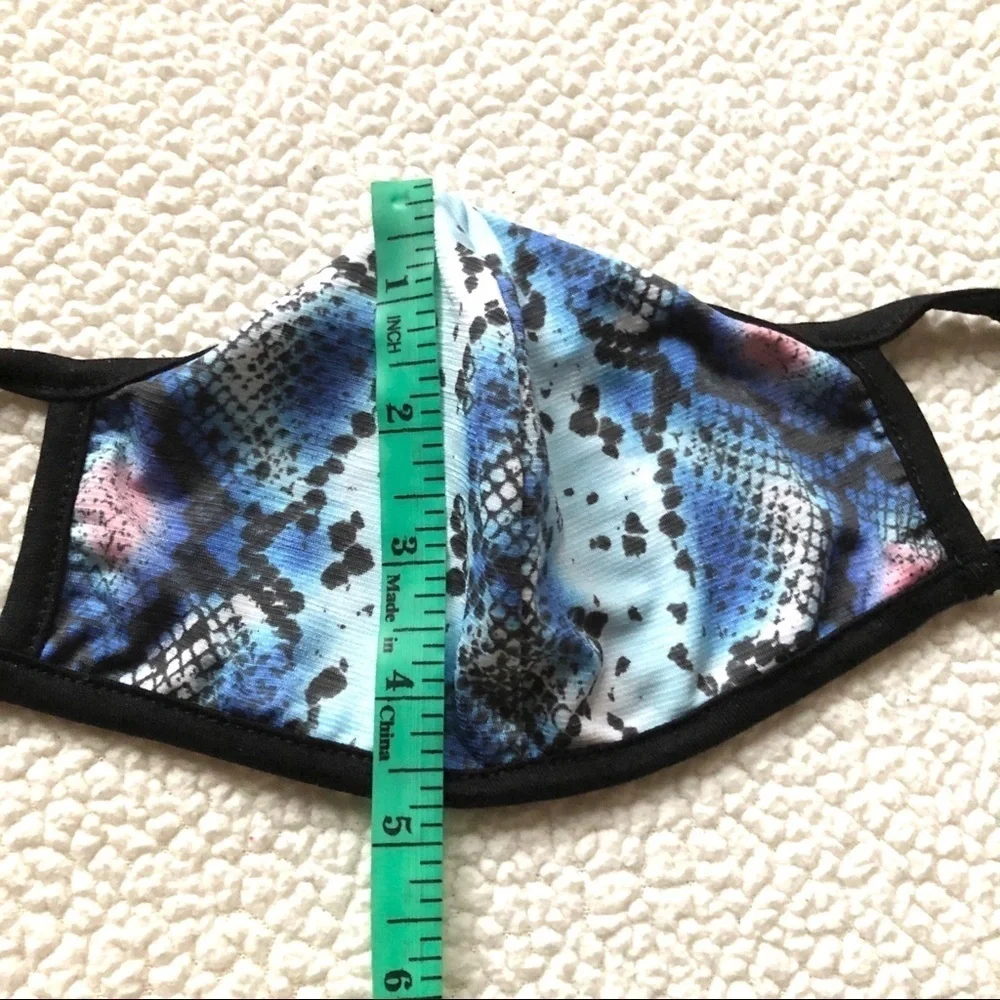🔴 5 for $10 ONE Abstract Print Face Mask Double Layer Washable Reusable